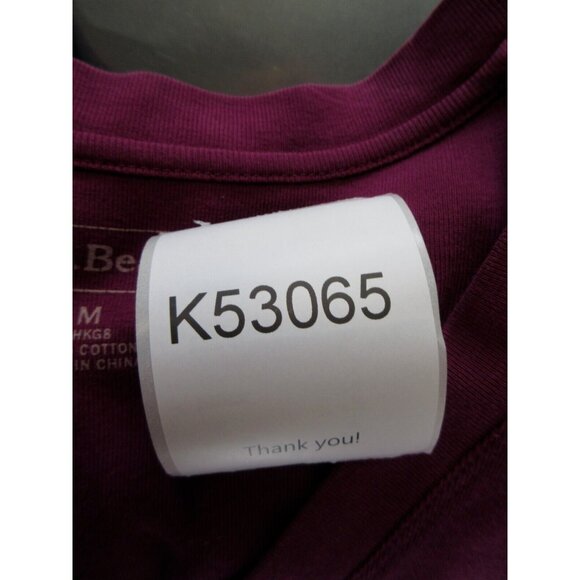 LL Bean Sweater Medium Cardigan Button Up Shirt Pockets Preppy - Picture 9 of 9